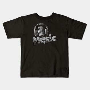 Music is life Kids T-Shirt